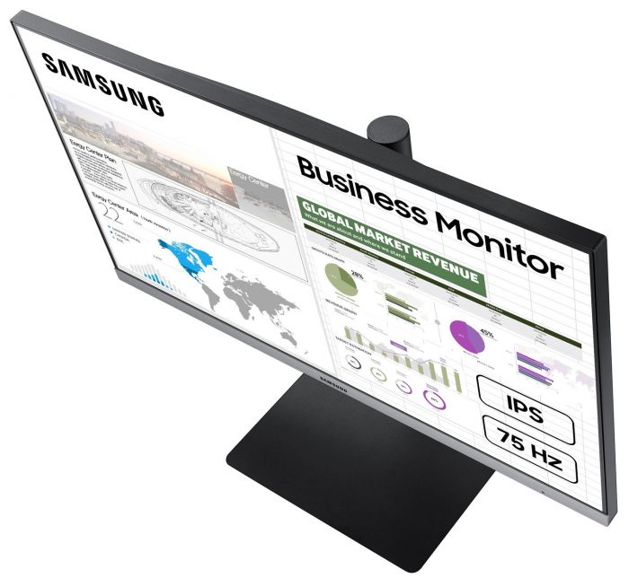 Монітор LCD 23.8" Samsung S24R650F D-Sub, HDMI, DP, USB, ІPS, 75Hz, Pivot