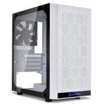 Корпус SilverStone PRECISION PS15W-G, MiniT,USB3.0 Type-Ax2,1x120мм,скло(бічна панель),без БЖ,білий