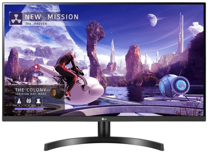 Монітор LCD 31.5" LG 32QN600-B 2xHDMI, DP, Audio, IPS, 2560x1440, 99%sRGB, FreeSync, HDR10