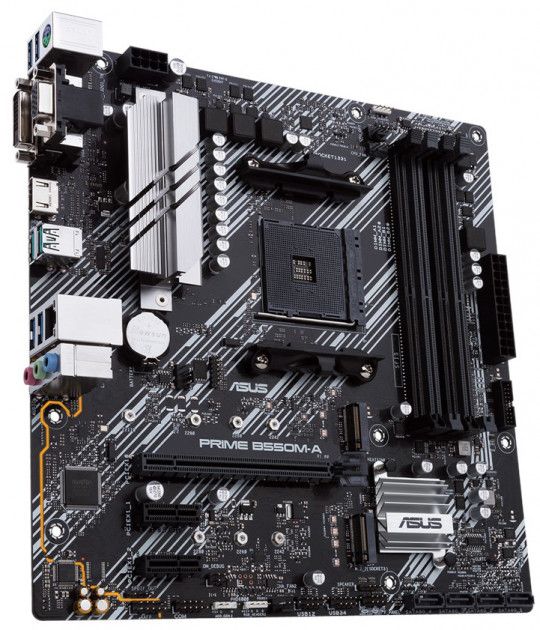 Материнcька плата ASUS PRIME B550M-A sAM4 B550 4xDDR4 M.2 HDMI-DVI-VGA mATX