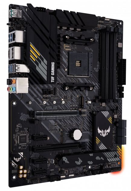 Материнcька плата ASUS TUF GAMING B550-PLUS sAM4 B550 4xDDR4 M.2 HDMI-DP ATX