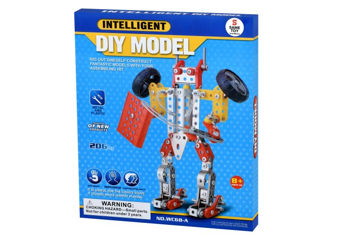 Конструктор металевий Same Toy Inteligent DIY Model 206 ел. WC68AUt