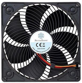 Корпусний вентилятор SilverStone Air Penetrator AP181, 180mm, 600-1200rpm, 3 pin, 15.9-30dBa