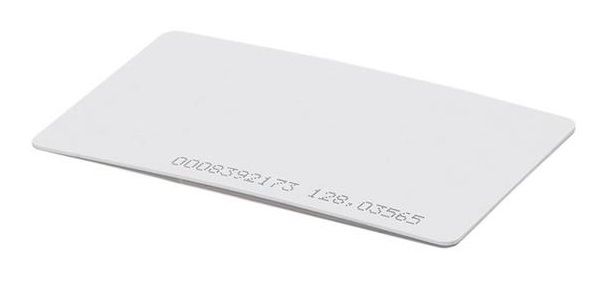 Безконтактна картка EM-Marine 0,8 мм біла