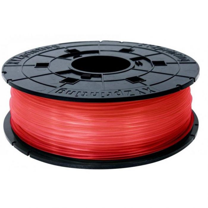 Котушка з ниткою 1.75мм/0.6кг PLA XYZprinting Filament для da Vinci, прозоро-червоний