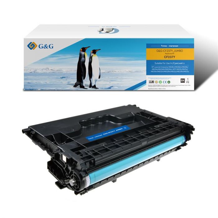 Картридж G&G до HP 37Y LJ M608/M609/M631/M632 CF237Y Black (50000 стор)