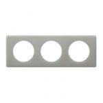 Рамка Legrand 3пост, Celiane, сірий глянець
