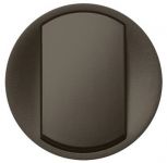 Лицьова панель вимикача 1-клавішного графіт Celiane Legrand