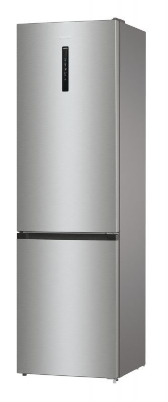 Холодильник з нижн. мороз. камерою Gorenje NRK6202AXL4, 200х60х60см, 2 двері, 235( 96)л, А++, Total NF , Зона св-ті, Зовн. Диспл