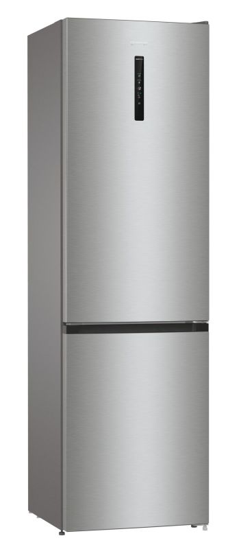 Холодильник з нижн. мороз. камерою Gorenje NRK6202AXL4, 200х60х60см, 2 двері, 235( 96)л, А++, Total NF , Зона св-ті, Зовн. Диспл