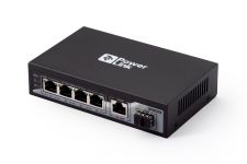 Комутатор 2E PowerLink SP402GX 4xGE PoE, 1xGE, 1xSFP Uplink, 65Вт