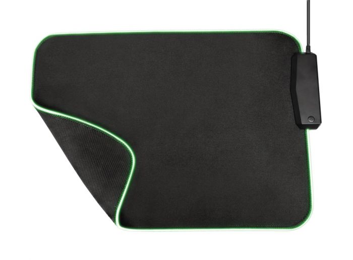 Ігрова поверхність Trust GXT 765 Glide-Flex RGB Mouse Pad with USB Hub Black