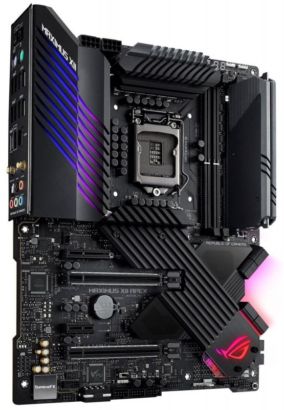 Материнcька плата ASUS MAXIMUS XII APEX s1200 Z490 2xDDR4 M.2 Wi-Fi BT ATX