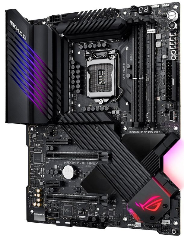 Материнcька плата ASUS MAXIMUS XII APEX s1200 Z490 2xDDR4 M.2 Wi-Fi BT ATX