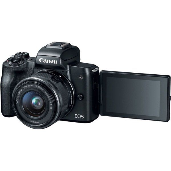 Цифр. фотокамера Canon EOS M50 + 15-45 IS STM Web Kit Black