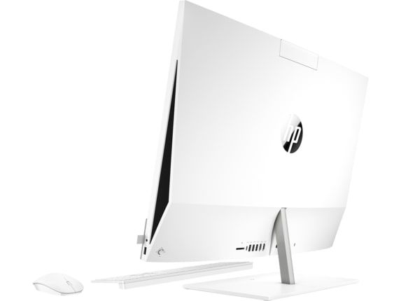 Персональний комп'ютер-моноблок HP Pavilion 27QHD/Intel i7-10700T/16/512F/NVD1650-4/kbm/W10/White