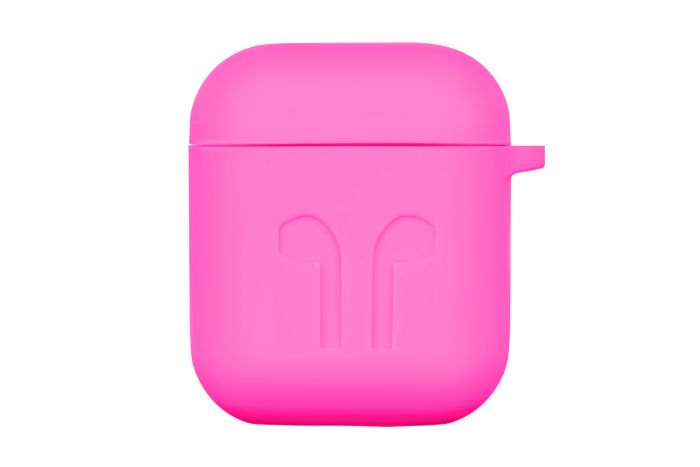 Чохол 2Е для Apple AirPods, Pure Color Silicone Imprint (1.5mm), Fuchsia