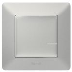 Legrand Розумний безпроводовий вимикач 1-клавішний (Valena Life with NETATMO)[Алюміний]