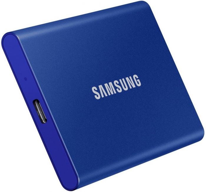 Портативний SSD Samsung   500GB USB 3.2 Gen 2 Type-C T7 Indigo