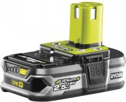 Ryobi Акумулятор ONE+ RB18L25, 2.5 А/г, 18В, Lithium+ Ryobi Акумулятор ONE+ RB18L25, 2.5 А/г, 18В, Lithium+