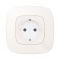 Legrand Набір упр. ел. приладами (smart-розетка + smart-вимикач) (Valena Allure with NETATMO)[Перловий]