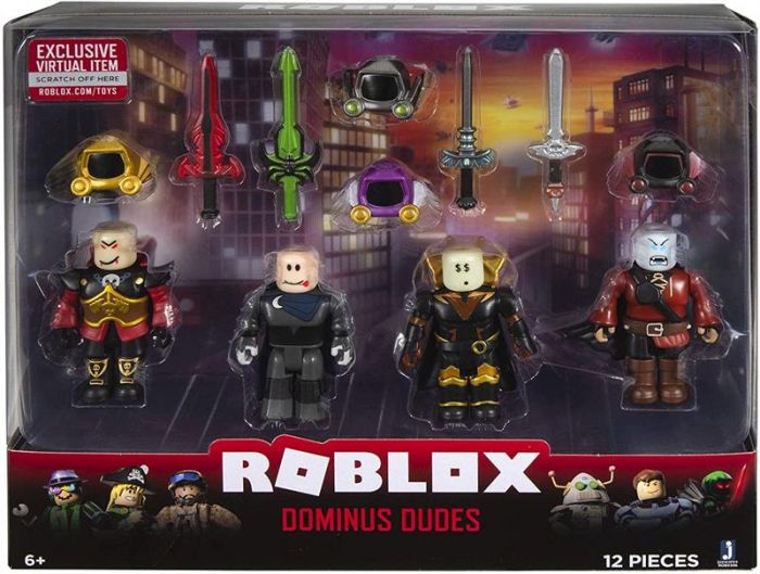 Набір Jazwares Roblox Four Figure Pack Dominus Dudes W7