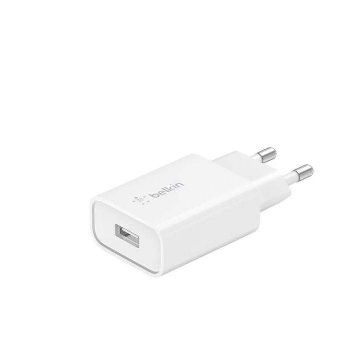 Мережевий ЗП Belkin (18W) USB-A 3A, QC3, white