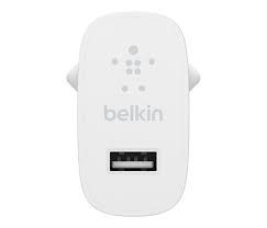 Мережевий ЗП Belkin (12W) USB-A 2.4A, white