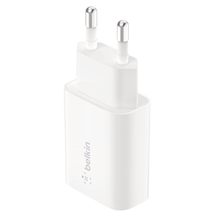 Мережевий ЗП Belkin (18W) USB-A 3A, QC3, white