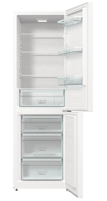 Холодильник з нижн. мороз. камерою Gorenje RK6191EW4, 185х60х60см, 2 двері, 206( 108)л, А+, ST, FrostLess , Зона св-ті, Білий