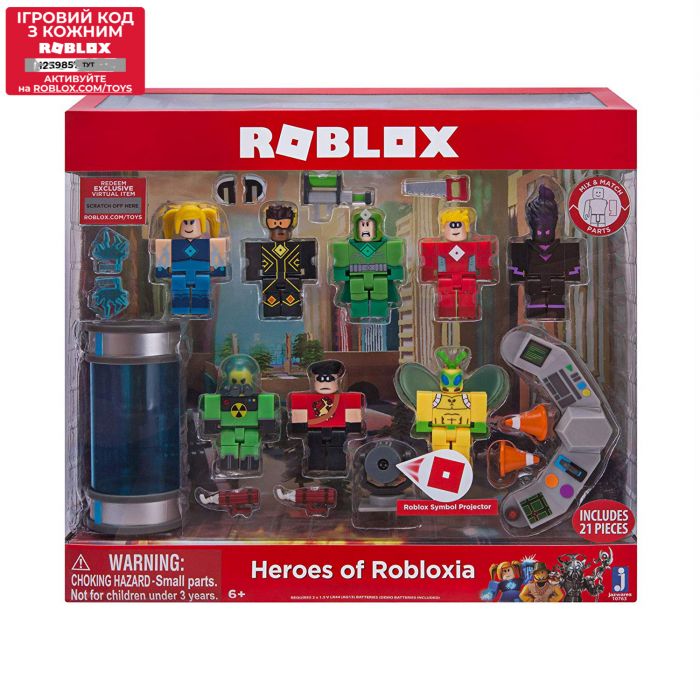 Набір Jazwares Roblox Environmental Set Heroes of Robloxia