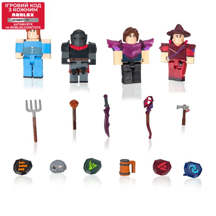 Набір Jazwares Roblox Four Figure Pack Vesteria: Dark Forest W5