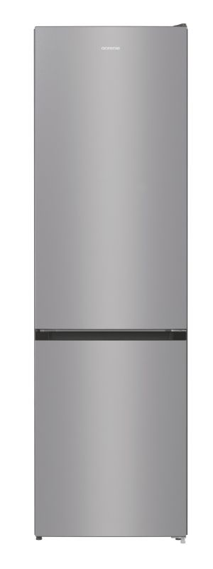 Холодильник з нижн. мороз. камерою Gorenje NRK6201ES4, 200х60х60см, 2 двері, 235( 96)л, А+, NF+ , Зона св-ті, Внутр. Диспл, Сріб