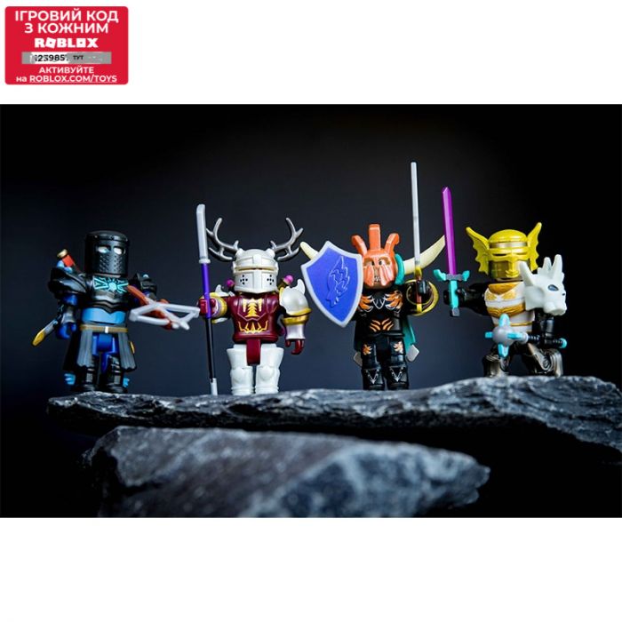 Ігрова колекційна фігурка Jazwares Roblox Mix &Match Set Days of Knights в наборі 4шт.