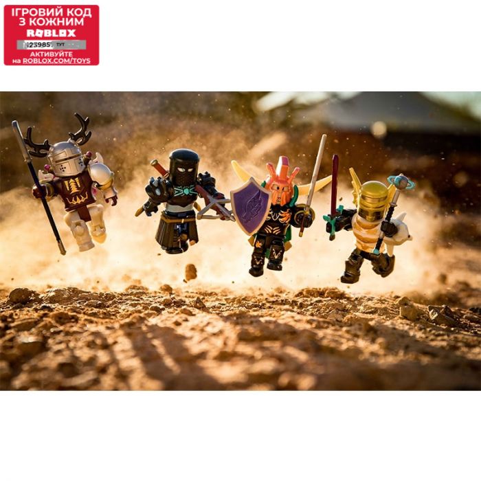 Ігрова колекційна фігурка Jazwares Roblox Mix &Match Set Days of Knights в наборі 4шт.