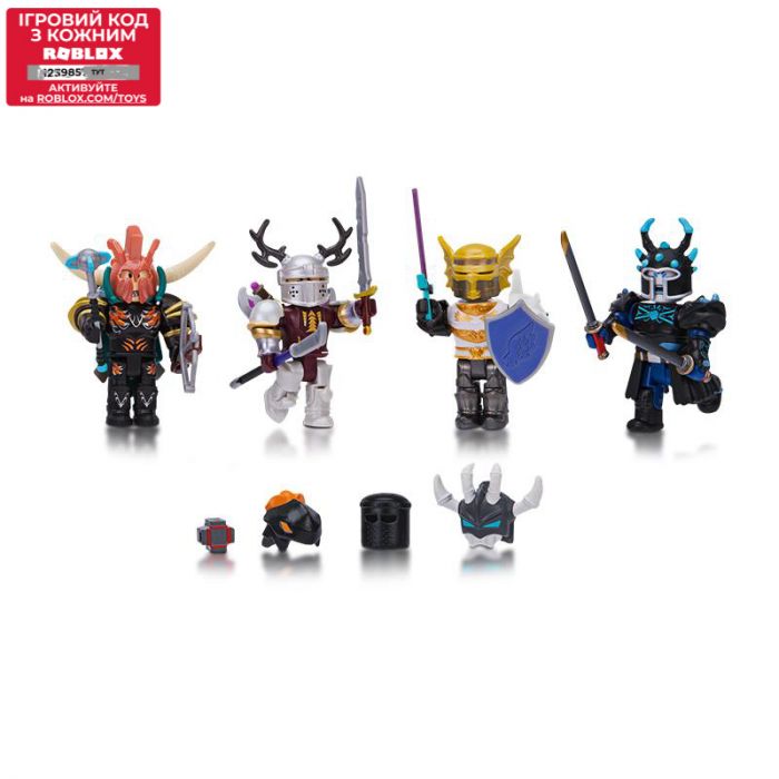 Ігрова колекційна фігурка Jazwares Roblox Mix &Match Set Days of Knights в наборі 4шт.