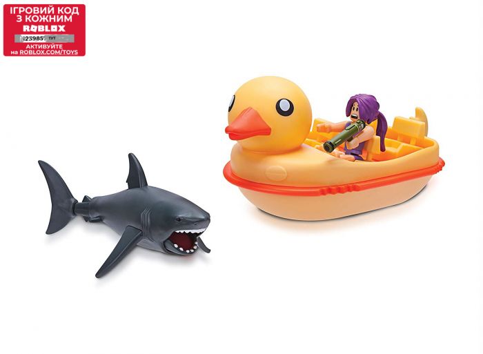 Набір Jazwares Roblox Feature Vehicle SharkBite: Duck Boat W2