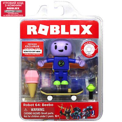 Ігрова Колекційна фігурка Jazwares Roblox Core Figures Robot 64: Beebo W5