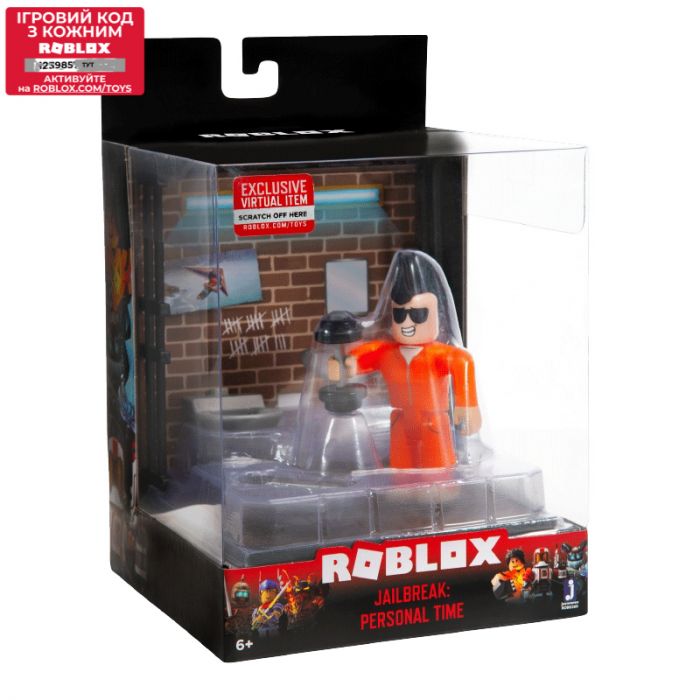 Ігрова колекційна фігурка Jazwares Roblox Desktop Series Jailbreak: Personal Time W6