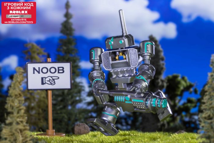 Ігрова колекційна фігурка Jazwares Roblox Imagination Figure Pack Noob Attack - Mech Mobility W7