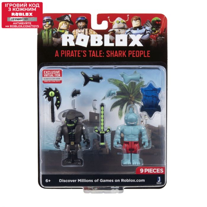 Набір Jazwares Roblox Game Packs A Pirate's Tale: Shark People W7