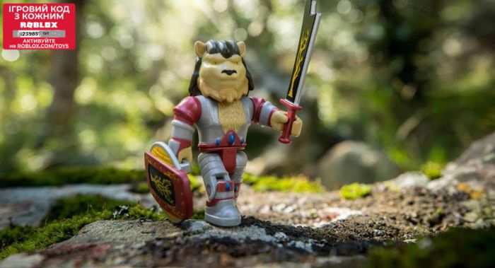 Ігрова колекційна фігурка Jazwares Roblox Core Figures Lion Knight W4