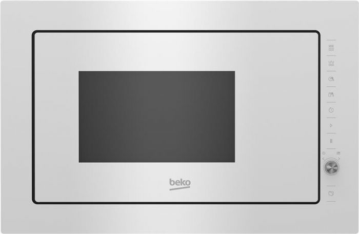 Вбудована мікрохвильова піч Beko MGB25333WG -25 л/900 Вт + 1000 Вт гриль/сенсор/біла