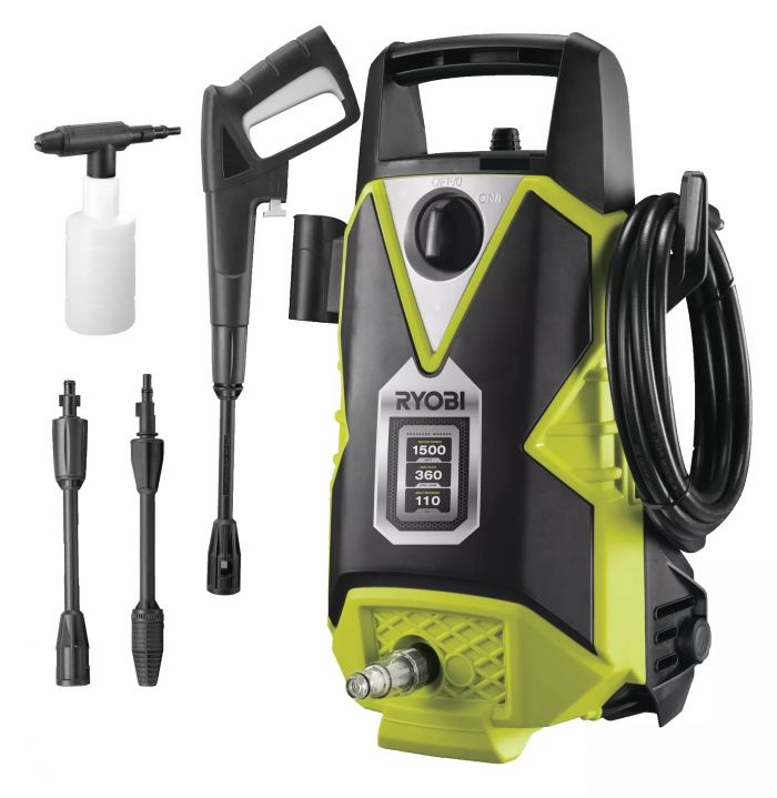 Ryobi Мийка високого тиску RPW110B 110Бар, 1500Вт, 360 л/год