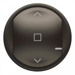 Legrand Лиц.панель для розумного вимикача жалюзі (Celiane with NETATMO)[Графіт]