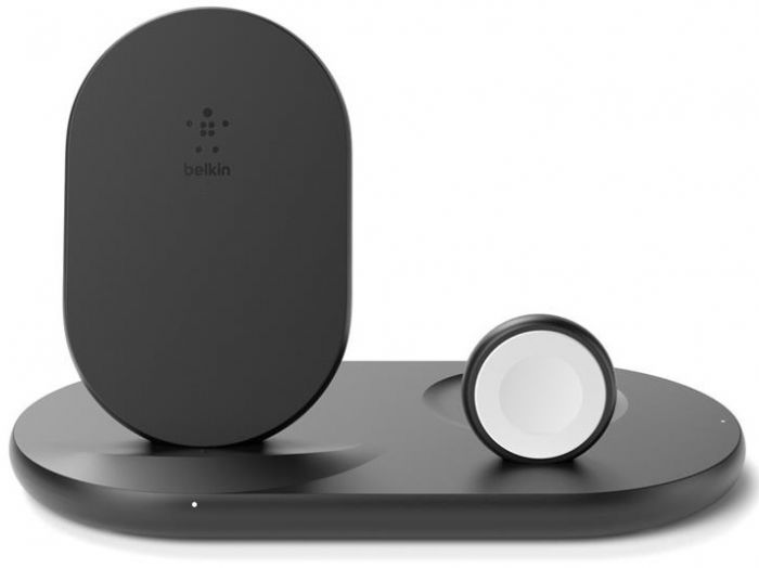 Belkin 3-in-1 Wireless Pad/Stand/Apple Watch[WIZ001VFBK]