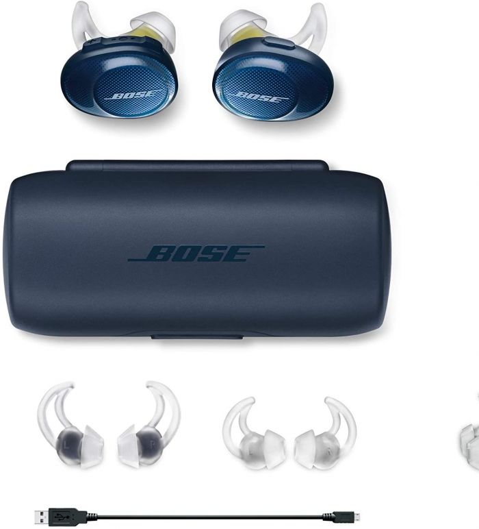 Навушники Bose SoundSport Free Wireless Headphones, Blue/Yellow