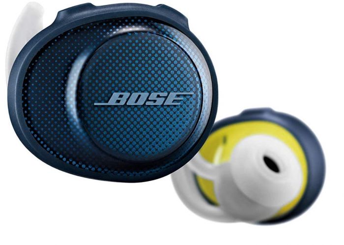 Навушники Bose SoundSport Free Wireless Headphones, Blue/Yellow