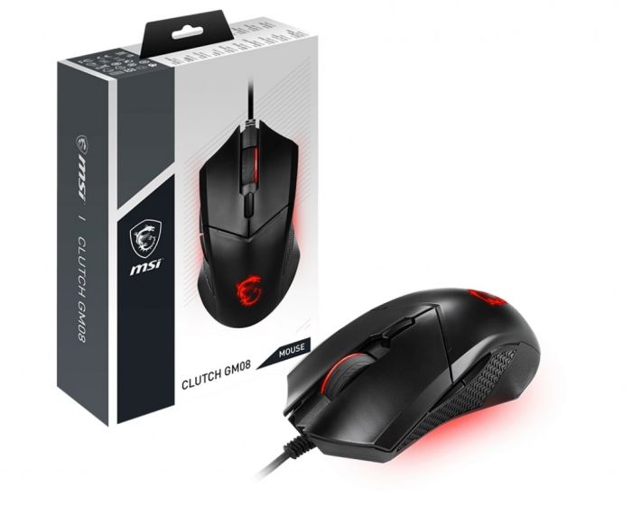 Миша MSI Clutch GM08 GAMING Mouse S12-0401800-CLA