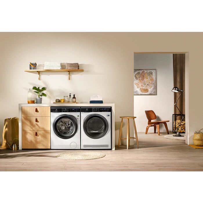 Пральна машина з фронт. завант. Electrolux EW8F169SAU, 9кг, 1600, A+++-50%, Пара, глибина 63см , Автодоз, Дисплей, Білий